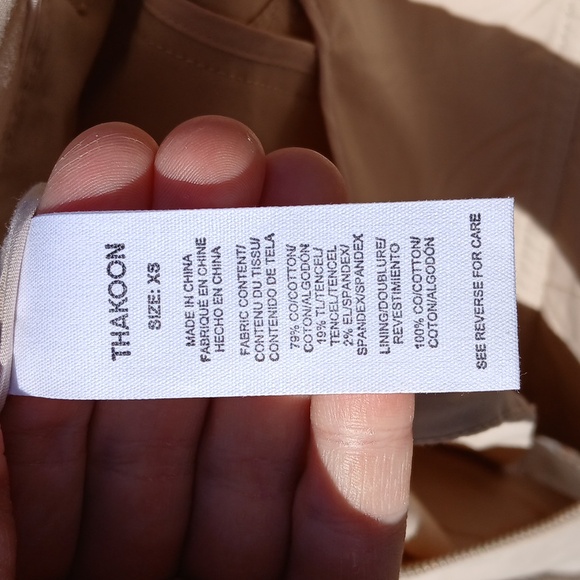 NWT Thakoon Cotton Tactical Jacket, Size XS - Picture 11 of 13